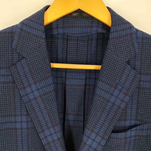 トゥモローランド TOMORROWLAND TROFEO CASHMERE グレンチェックテーラードジャケット メンズ JPN:44